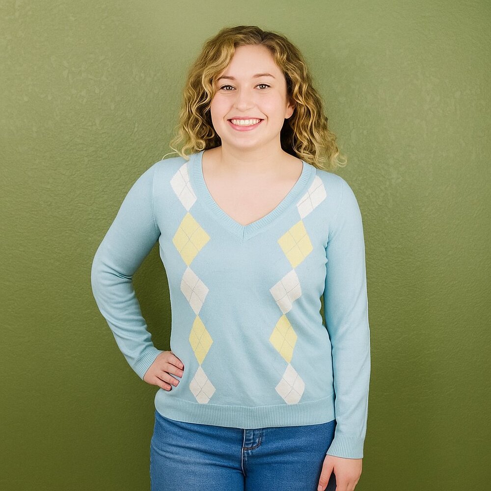 Vintage y2k XS New York and company acrylic sweater